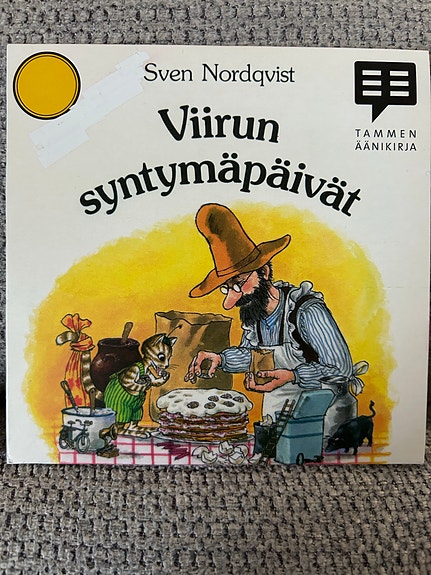 Sven Nordqvist Viirun syntymäpäivät, äänikirja