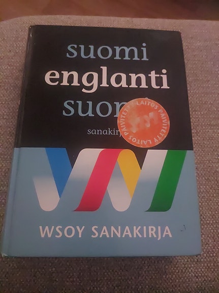 Wsoy suomi-englanti-suomi Sanakirja