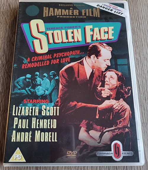 Stolen Face (Hammer Film, 1952) DVD