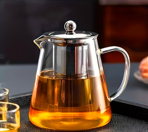 Lasinen teekannu 1300 ml