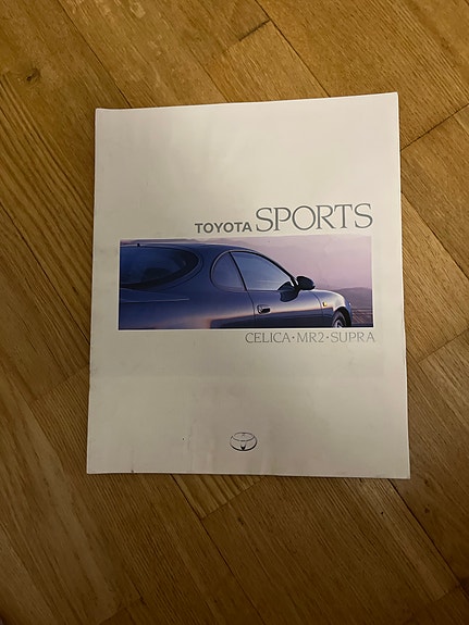 Toyota Sports Celica MR2 Supra esite