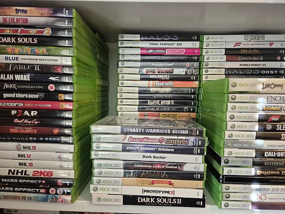 Xbox 360 pelejä