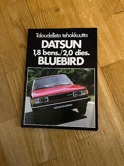 Datsun Bluebird esite 1,8 bensiini / 2,0 diesel