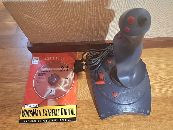 Logitech Extreme Digital peliohjain, Win95