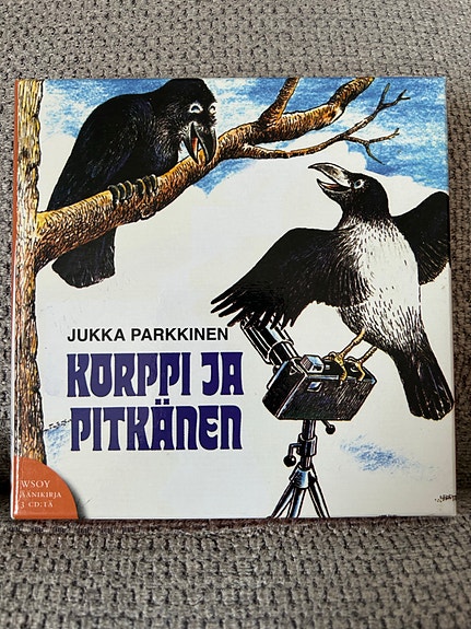 Jukka Parkkinen Korppi ja Pitkänen, äänikirja cd