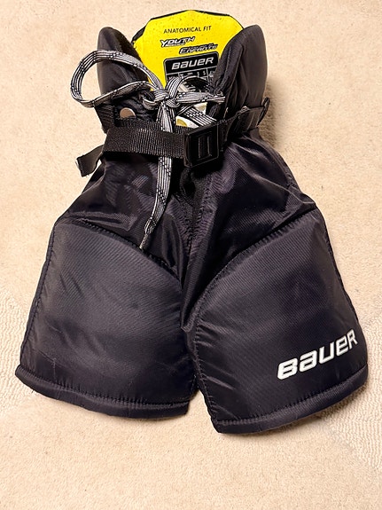 Bauer Supreme S170 jääkiekkohousut lasten koko Yth S/P
