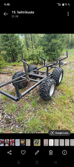 Mönkijän tukkikärry