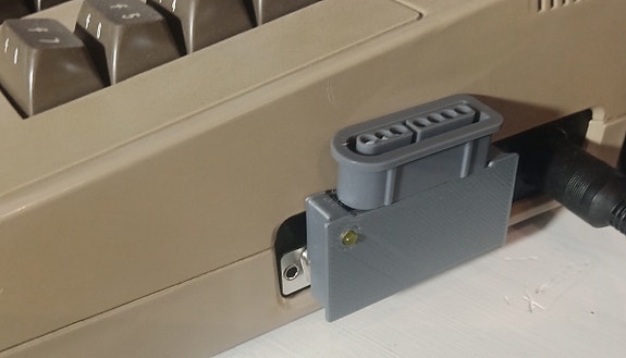 PadSwitcher64 - SNES controller to Commodore C64 joystick