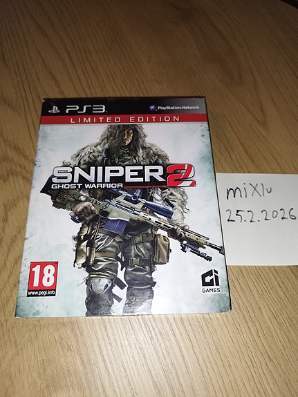 Sniper Ghost Warrior 2 (Steelbook, CiB, near mint) [Limited Edition] PS3