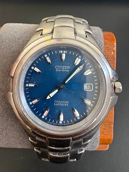 Citizen Eco-Drive Titanium Sapphire – Marinaut – WR 10BAR