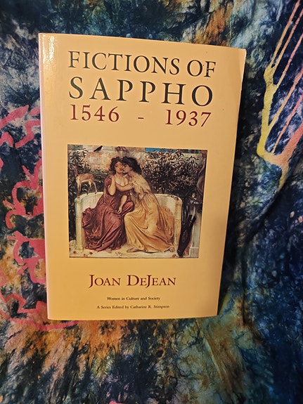 Joan DeJean : Fictions of Sappho 1546-1937