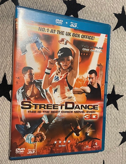 Street dance dvd + blu-ray 3D