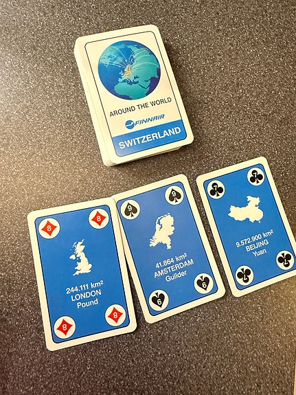 Finnair pelikortit