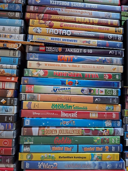 Lasten dvd-levyt