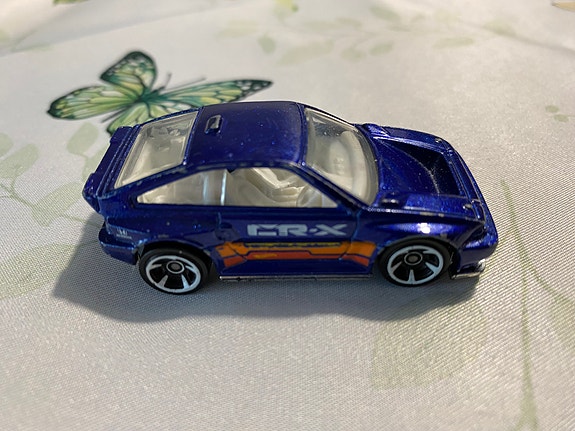 Hot Wheels Honda CRX-X 1985 pikkuauto