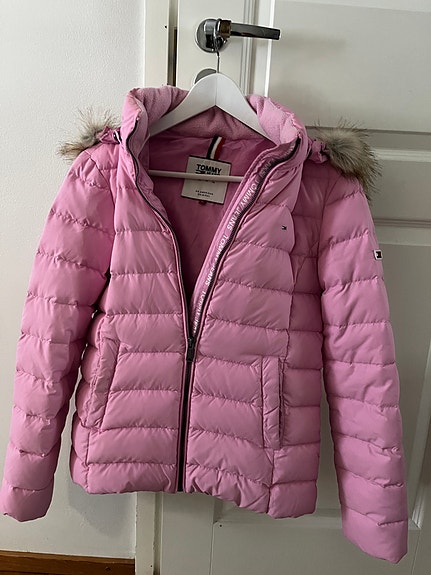 Tommy Hilfiger- talvitakki S vaaleanpunainen