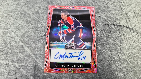 Craig MacTavish Leaf Metal Auto /7