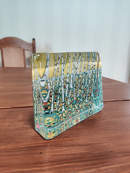 Iittala Heljä Liukko-Sundström – Lehtien tanssi lasiteos