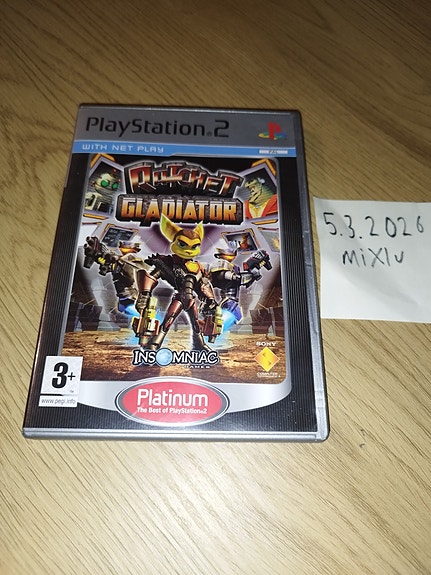 Ratchet Gladiator [Platinum] (CiB) PS2