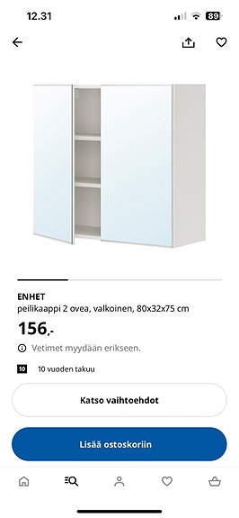 Ikea kylpyhuone wc kaapit peliovilla