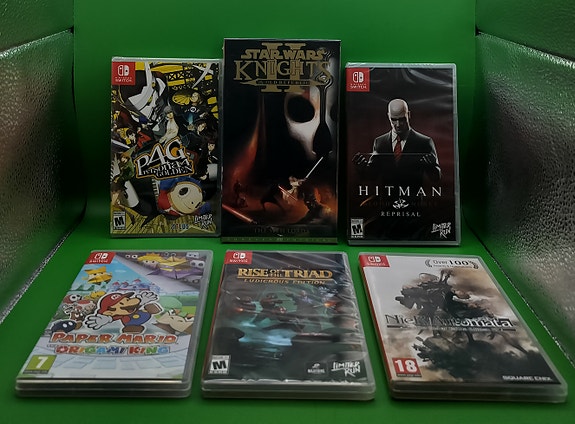 Nintendo Switch pelejä