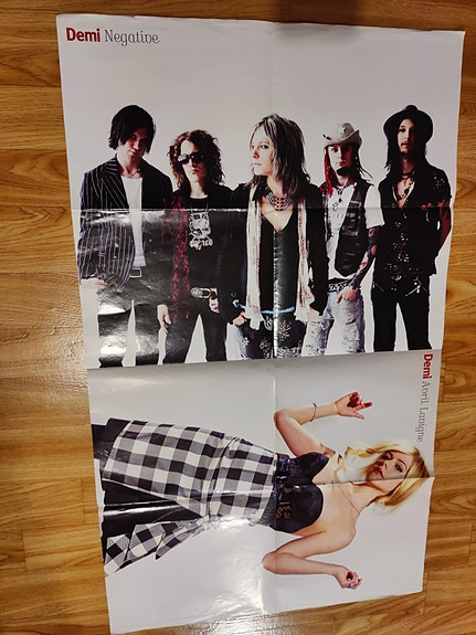 Demin juliste: Negative, Avril Lavigne, Shia LaBeouf ja Ed Westmick/Gossip Girl
