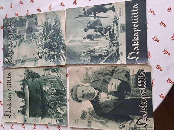 Hakkapeliitta, numerot  2/1941, 4 ja 5/ 1941, 7/1941