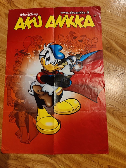Aku Ankka - juliste