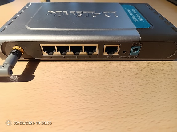 D-Link DI-624 WiFi-reititin