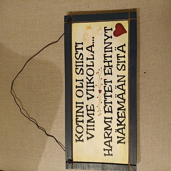 Teksti taulu