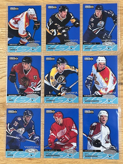 NHL: 1997-98 Upper Deck Starquest jääkiekkokortit