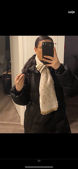 Unisex huivi beige