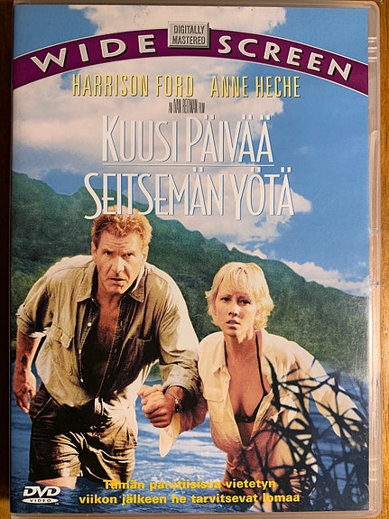Kuusi päivää, seitsemän yötä DVD