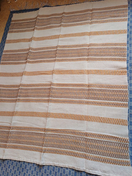 Kudottu pöytäliina