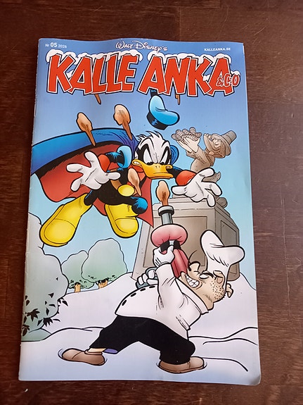 Kalle Anka & Co sarjakuvalehti ruotsinkielinen