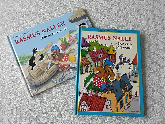 RASMUS NALLE -kirjat 2 kpl