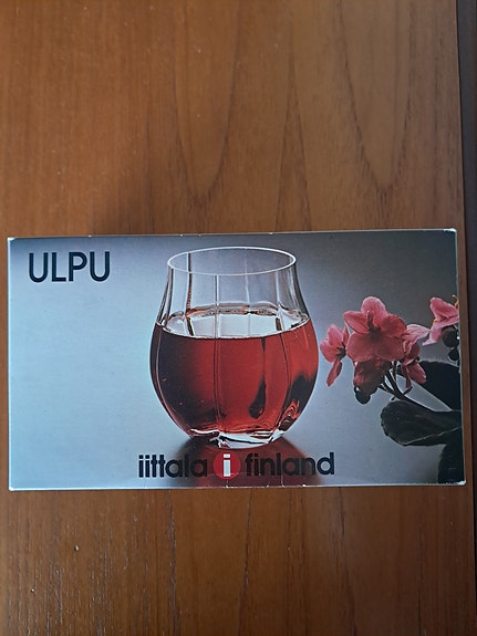 Timo Sarpaneva Ulpu lasit 2 kpl