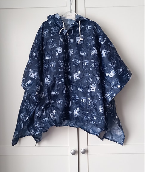 Lasessor muumi lasten sadeponcho