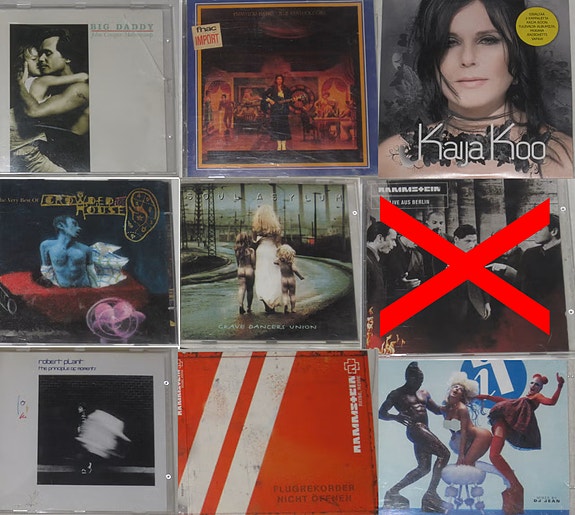 Hard Rock, Metal, Folk, Rock, Pop, House, Kaija Koo promo CD-levyjä