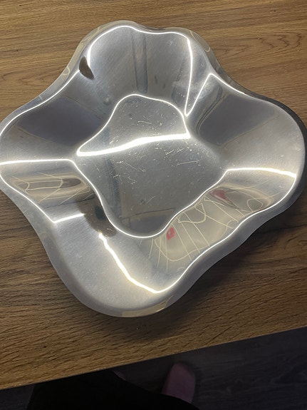 Iittala hopeinen vati