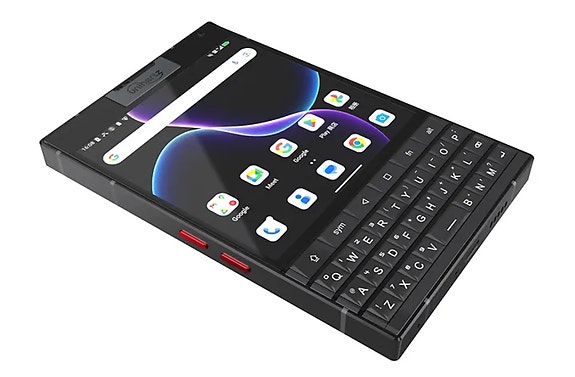 Unihertz Titan 2 5G Qwerty puhelin, 512 12 Gt, musta