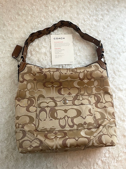Coach 2007 Chelsea Optic Signature LG Hobo laukku