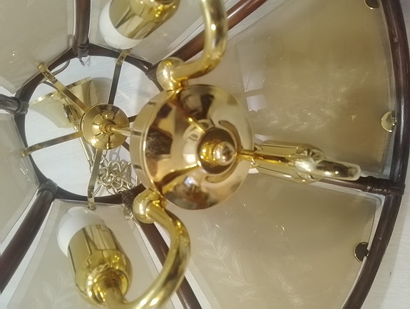 Katto lamppu varjostimen halkaisija 55 cm korkeus 30cm