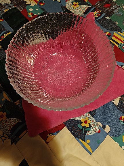 Riihimäen lasi tarjoilukulho