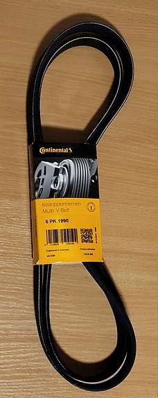 UUSI moniurahihna apulaitehihna Continental 6 PK 1990