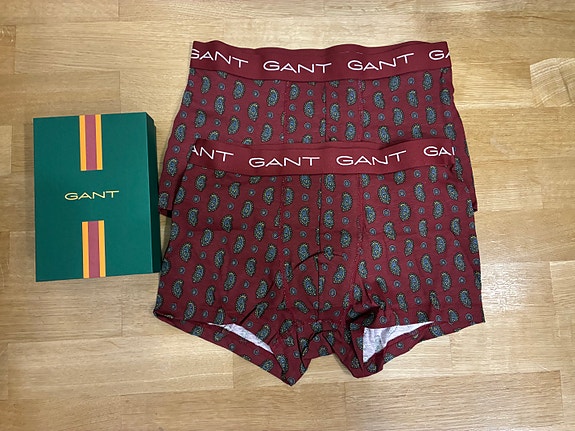 Gant bokserit, 2 kpl, uudet