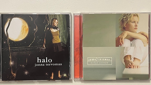 JONNA TERVOMAA Halo ja Neljä seinää CD LEVYT
