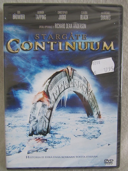 Stargate Continuum dvd uusi