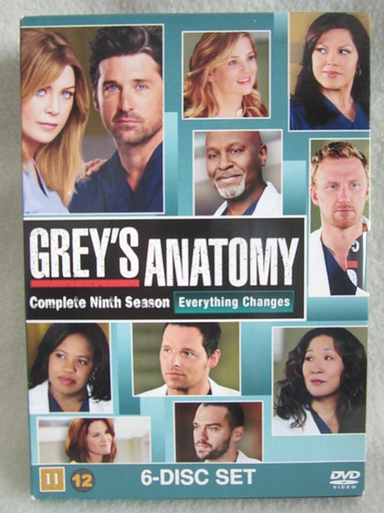 Greyn Anatomia kausi 9 dvd