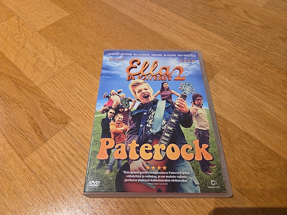 Ella ja kaverit 2 Paterock DVD elokuva